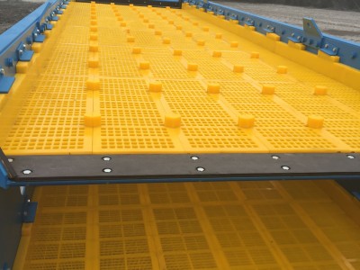 TEMA Isemann's ground breaking WS2.10 polyurethane wear lining system is compatible with the Ispren WS85 modular screen panels